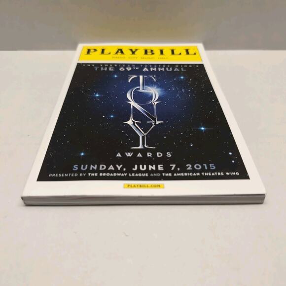 69th Annual Tony Awards Playbill 2015 Official Program Radio City Music Hall - Picture 6 of 7